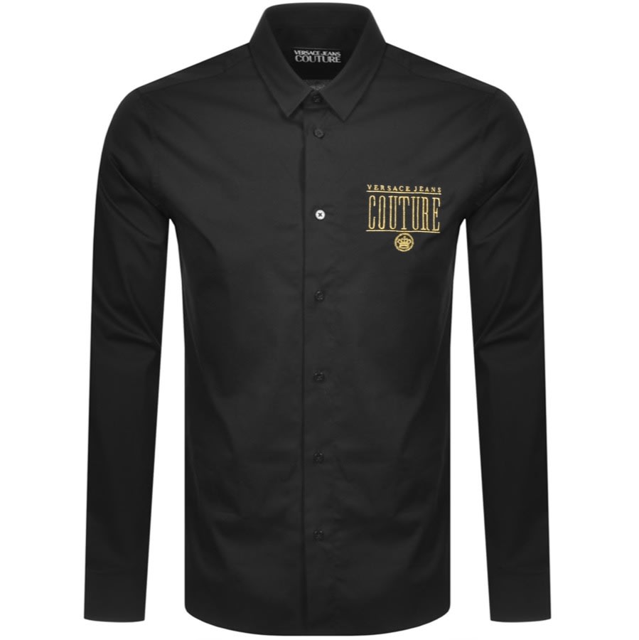 Alternative Image for ProductVersace Jeans Couture Long Sleeved Shirt Black1